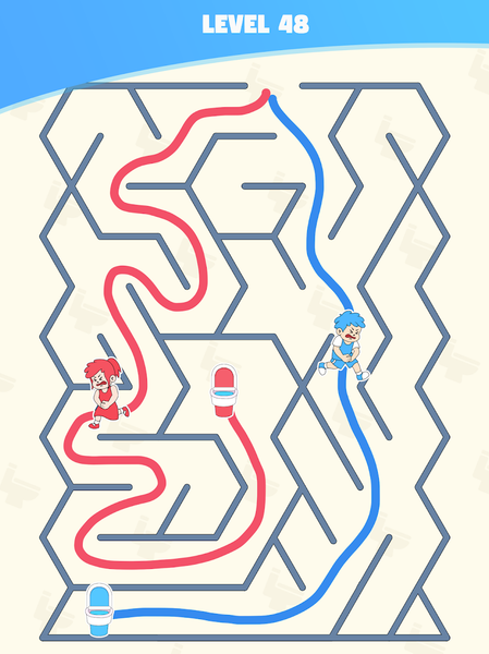 Path To Toilet: Draw To Toilet - عکس بازی موبایلی اندروید