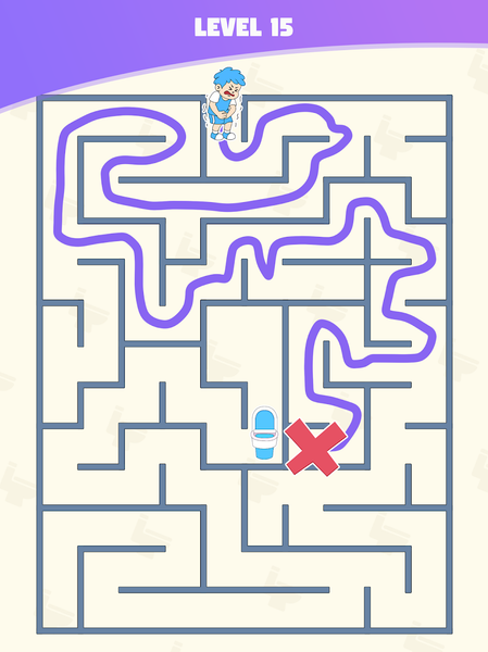 Path To Toilet: Draw To Toilet - عکس بازی موبایلی اندروید