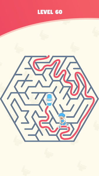 Path To Toilet: Draw To Toilet - عکس بازی موبایلی اندروید