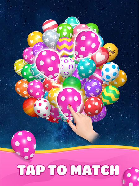 Triple Rotate-Balloon Match ۳D - عکس بازی موبایلی اندروید