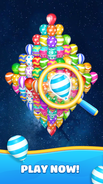 Triple Rotate-Balloon Match ۳D - عکس بازی موبایلی اندروید