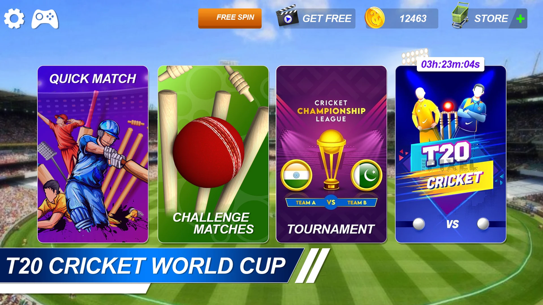 World Cricket : Cricket Games - Gameplay image of android game