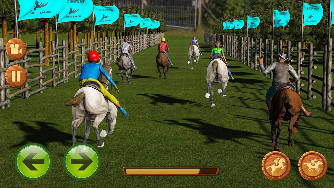Horse Racing Star Horse Games - Gameplay image of android game