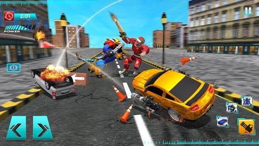 Multi Clash of Robot Car Game - Image screenshot of android app