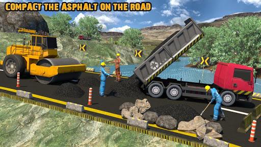 Real Road Construction 2020 – Heavy Excavator Sim - Gameplay image of android game