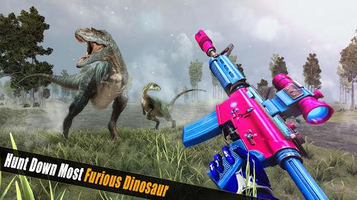Survival Evolved Dinosaur Hunter Game - Gameplay image of android game