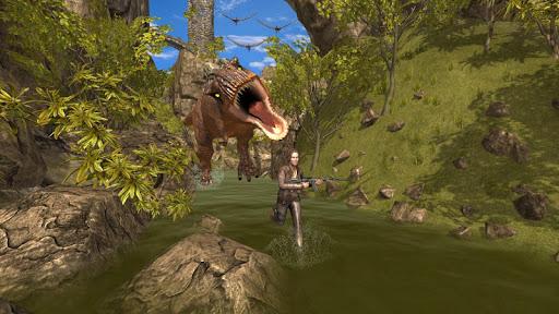 Survival Evolved Dinosaur Hunter Game - Gameplay image of android game