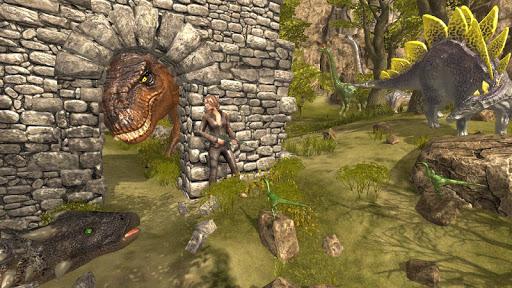 Survival Evolved Dinosaur Hunter Game - Gameplay image of android game