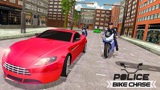 US Police Motor Bike Chase 2020 - عکس بازی موبایلی اندروید
