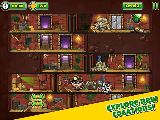 Bob The Robber 5: Temple Adventure - Gameplay image of android game