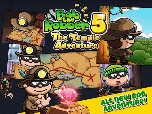 Bob The Robber 5: Temple Adventure - Gameplay image of android game