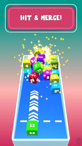 ۲۰۴۸ مکعب های انفجاری - عکس بازی موبایلی اندروید