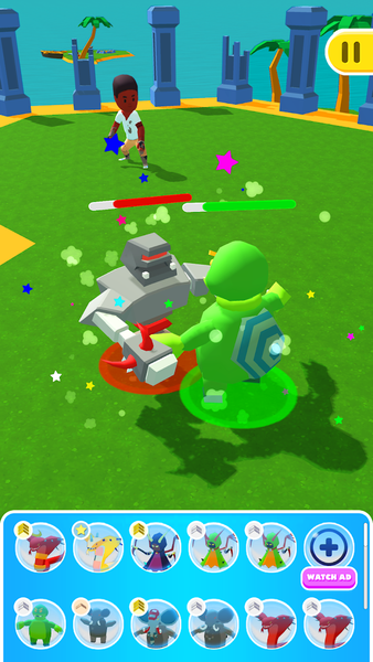 Monster Trainer: Catching Game - Gameplay image of android game