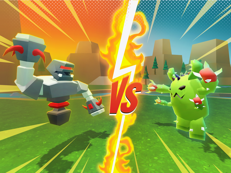 Monster Trainer: Catching Game - Gameplay image of android game
