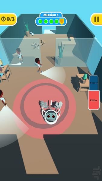 Vacuum Hero: Mafia Murder - Gameplay image of android game