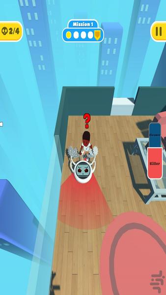 Vacuum Hero: Mafia Murder - Gameplay image of android game