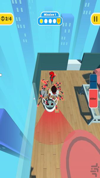 Vacuum Hero: Mafia Murder - Gameplay image of android game