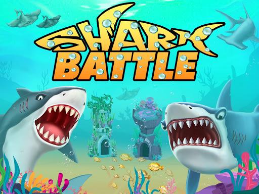 Shark Battle - Gameplay image of android game