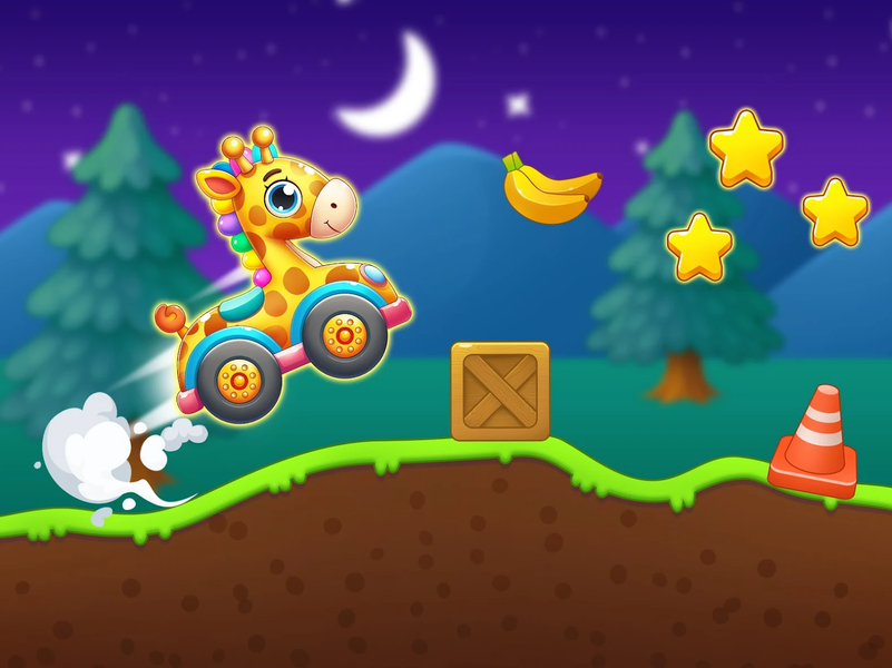 Cute Animal Car Racing Game - عکس بازی موبایلی اندروید