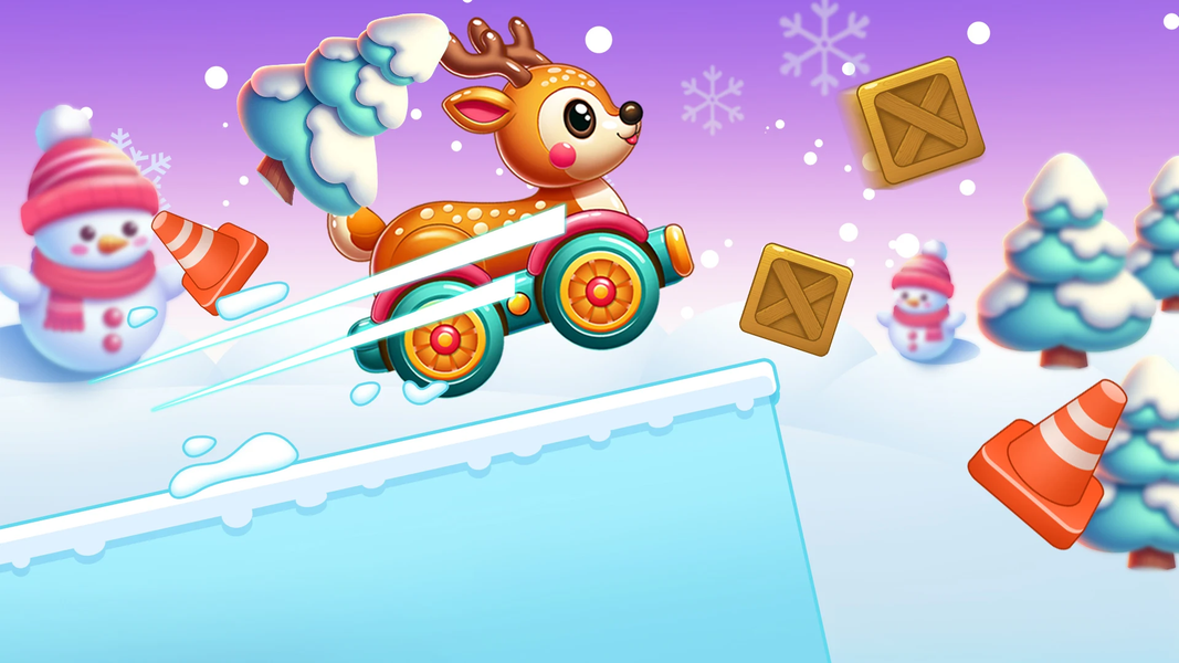 Cute Animal Car Racing Game - عکس بازی موبایلی اندروید