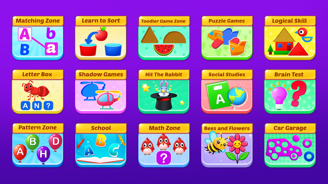 Early Learning Games ۱-۵ Years - عکس بازی موبایلی اندروید