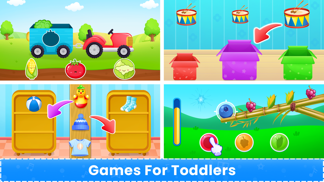 Early Learning Games ۱-۵ Years - عکس بازی موبایلی اندروید