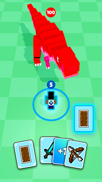 Craft Battle: Card Fight - Gameplay image of android game