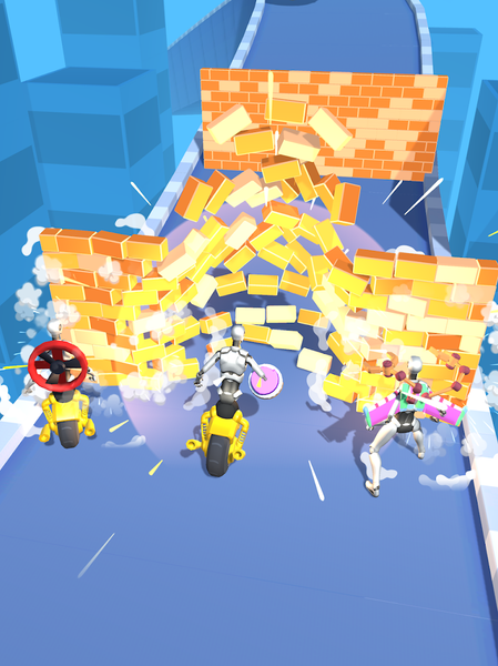 Merge Cyborg - Gameplay image of android game