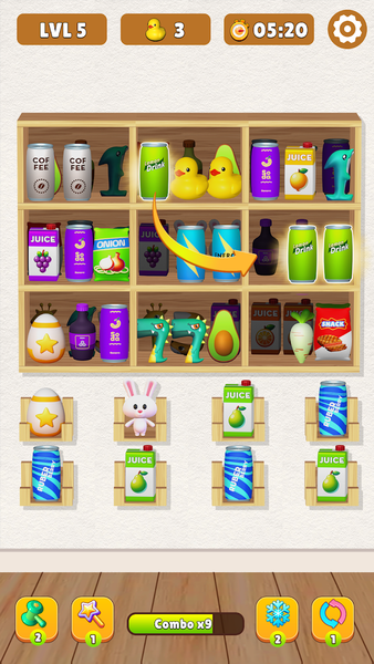 Triple Goods: Match Puzzle - عکس بازی موبایلی اندروید