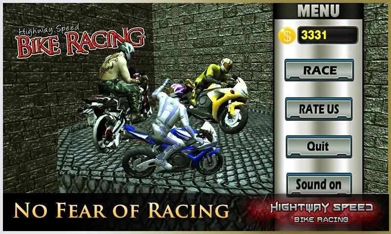 Highway Speed Motorbike Racer - Image screenshot of android app
