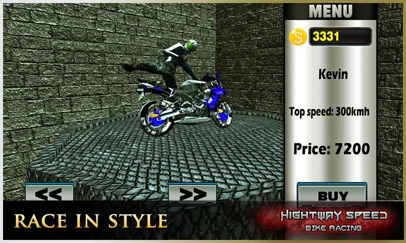 Highway Speed Motorbike Racer - Image screenshot of android app