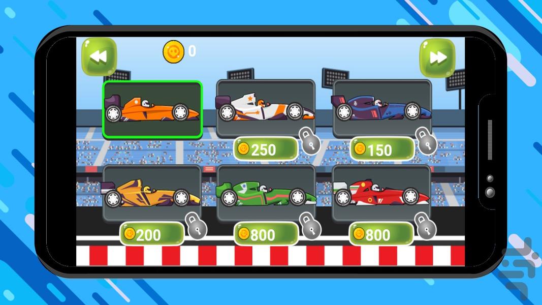 بازی مسابقات فرمول 1 - Gameplay image of android game