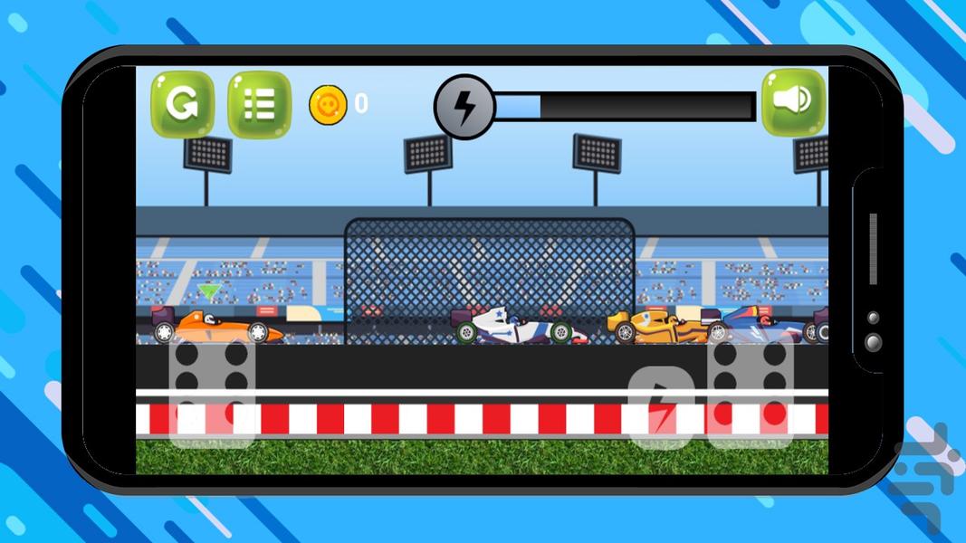 بازی مسابقات فرمول 1 - Gameplay image of android game