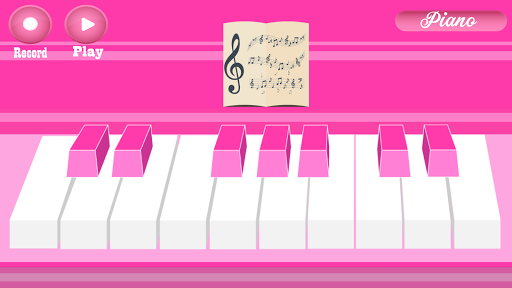 Pink Piano - Gameplay image of android game