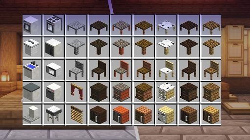 Furniture mod for Minecraft ™ - Furnicraft Mods - عکس برنامه موبایلی اندروید