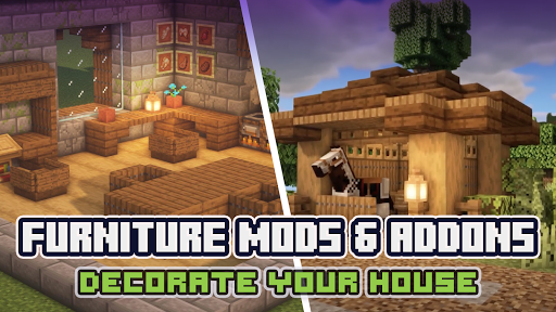Furniture mod for Minecraft ™ - Furnicraft Mods - عکس برنامه موبایلی اندروید