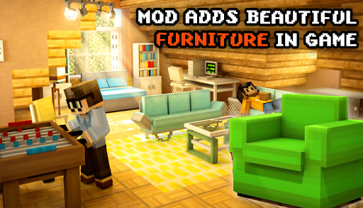 Furniture mod MCPE - عکس برنامه موبایلی اندروید