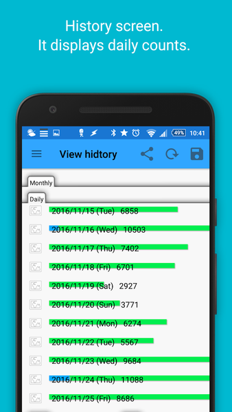 StepCounter Pedometer - عکس برنامه موبایلی اندروید