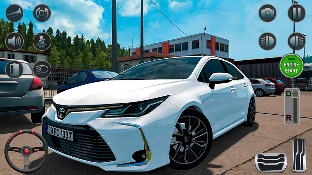 Fury Driving School: Car Game - Gameplay image of android game