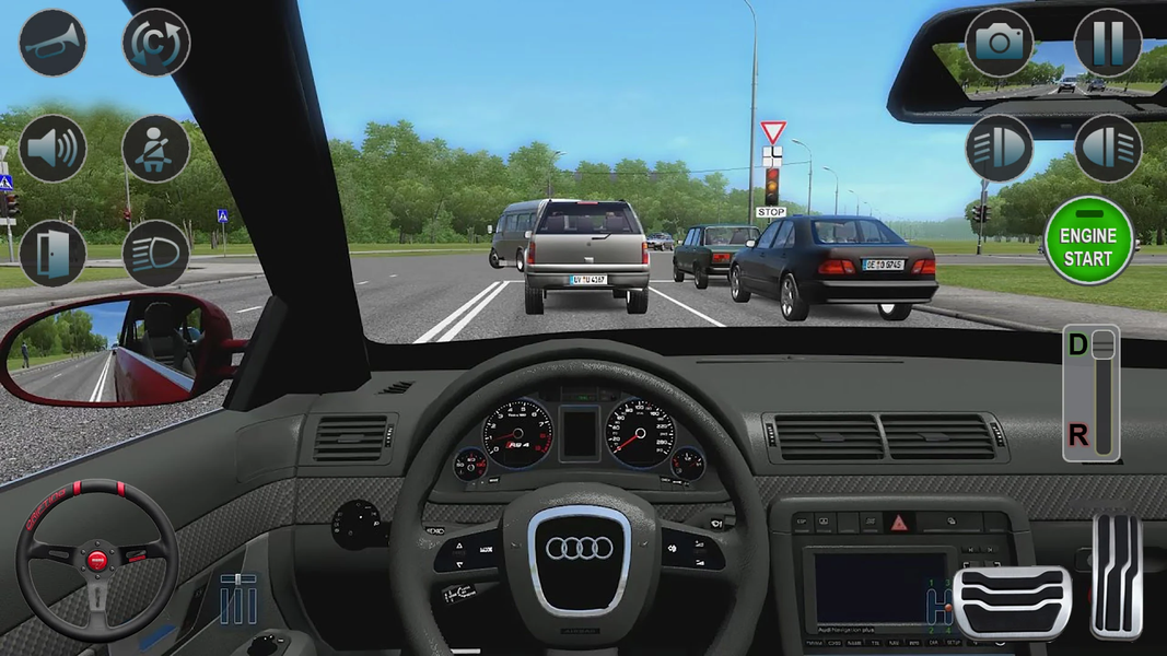 Fury Driving School: Car Game - Gameplay image of android game