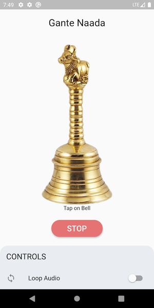 Hand Bell (Gante Naada) - Image screenshot of android app