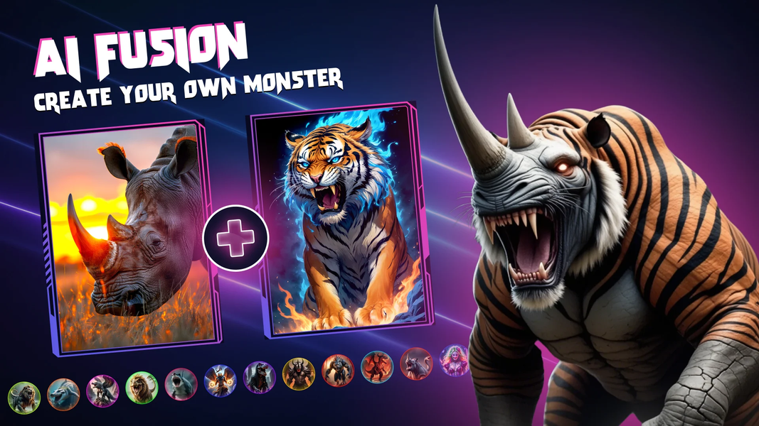 AI Fusion: Merge Character App - عکس برنامه موبایلی اندروید