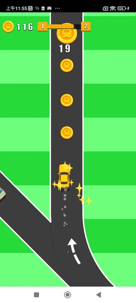 Crazy Drive - Gameplay image of android game