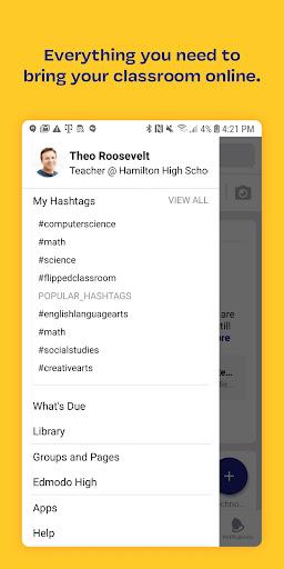 Edmodo - Image screenshot of android app