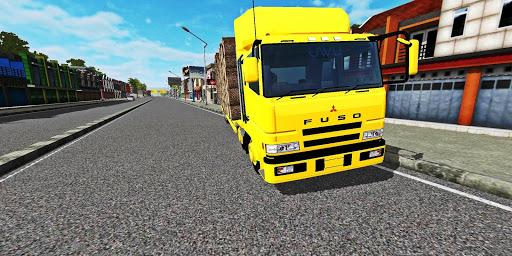 Mod Bussid Truck Offroad - Image screenshot of android app