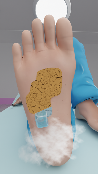 Foot Care Clinic Doctor Game - Gameplay image of android game
