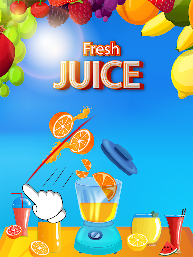 Fruit Blend Ninja Slice Splash - Gameplay image of android game