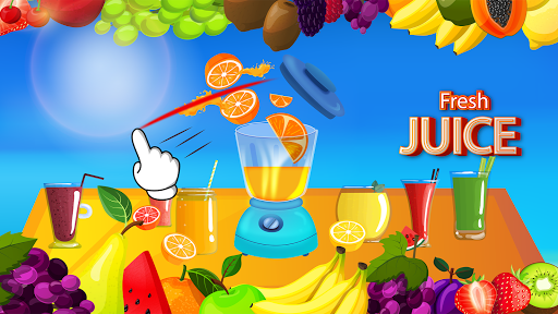 Fruit Blend Ninja Slice Splash - Gameplay image of android game
