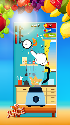 Fruit Blend Ninja Slice Splash - Gameplay image of android game