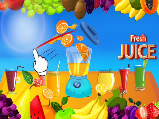 Fruit Blend Ninja Slice Splash - Gameplay image of android game